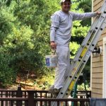 exterior painter in fall