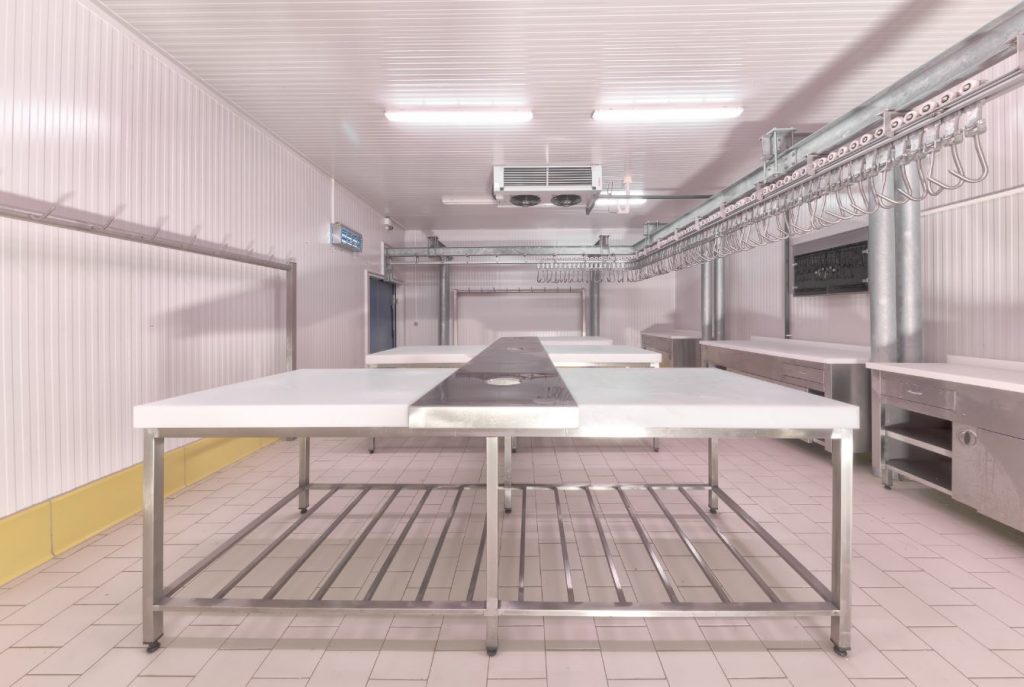 Painting inside of walkin freezers CertaPro Painters of the South