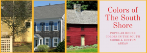 Three colorful historic homes