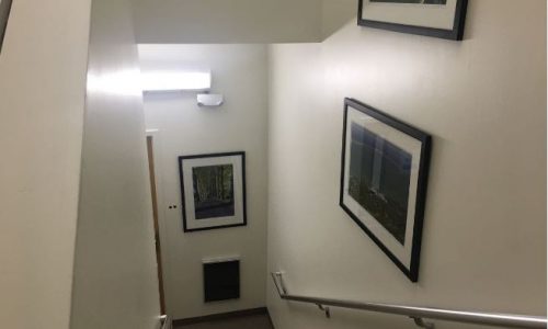Inteiror Painting - office stairwell