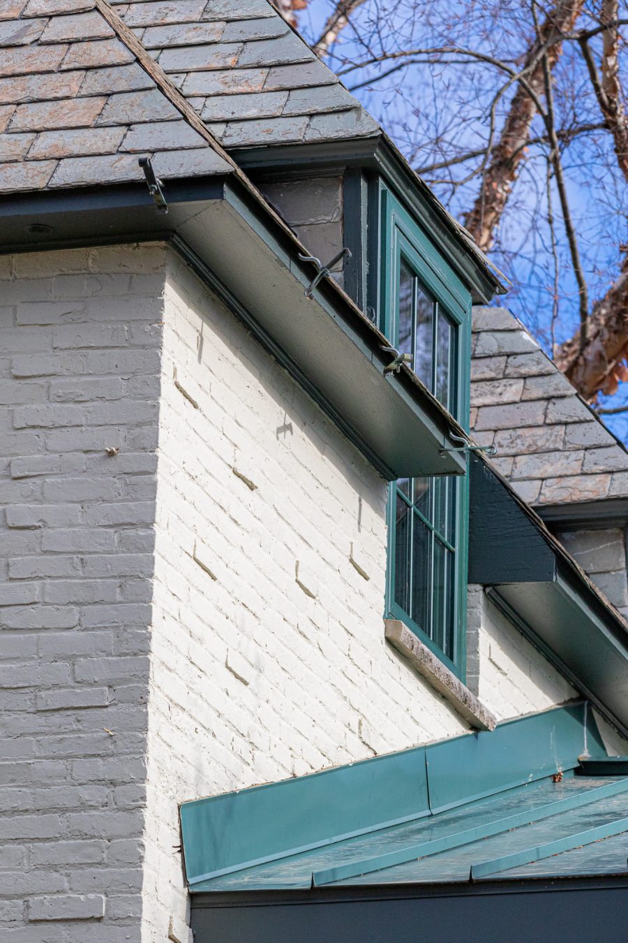 close view of painted soffits and window trim Preview Image 4