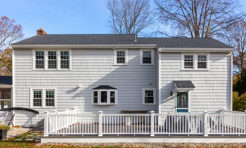 Exterior porch and siding painting