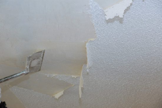popcorn ceiling removal