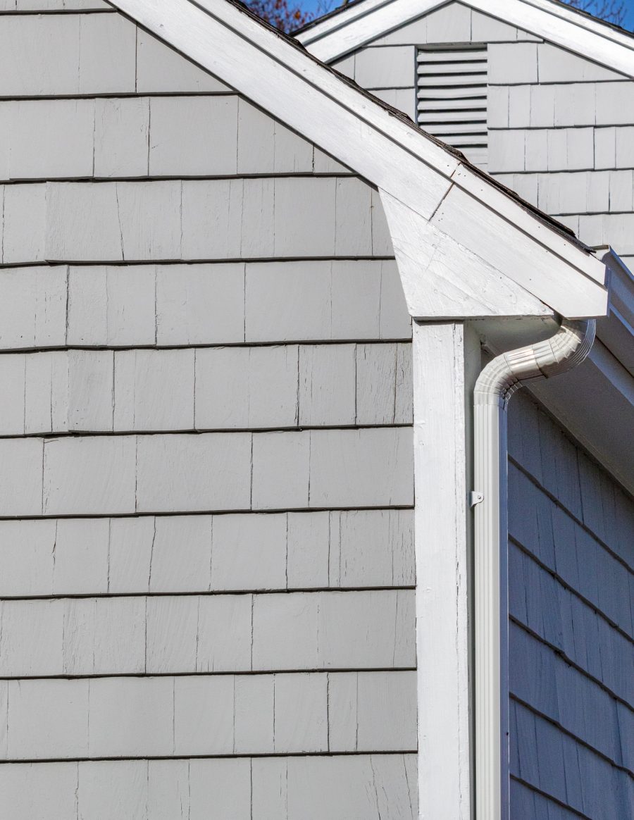 close up view of roof line and trim after painting project Preview Image 7