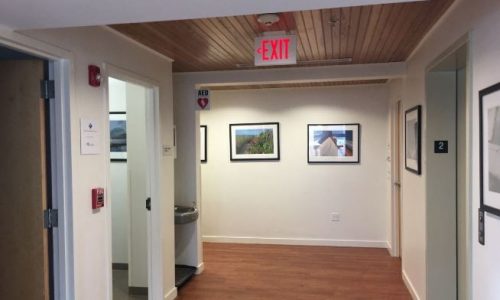 Interior painting - office corridor