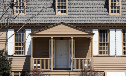 Exterior Color Change with dark accents