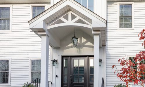 White Painted Exterior