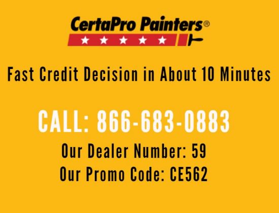 house painting financing information