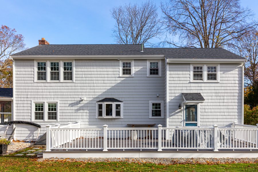back porch of home after painting. Preview Image 4
