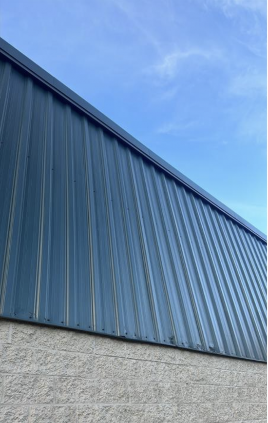 exterior painting project for commercial building