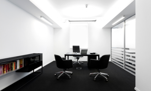 Interior painting - stark white walls