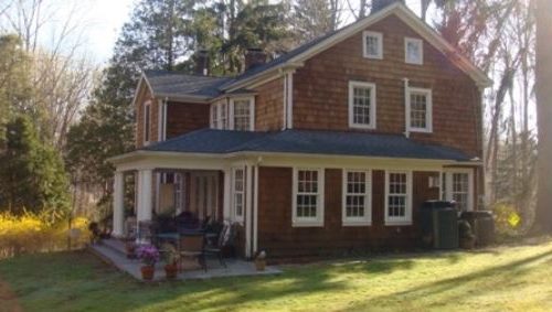 Cedar Shingle Washing and Staining