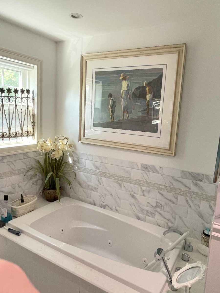 interior painting project bathroom Kingston, MA Preview Image 1