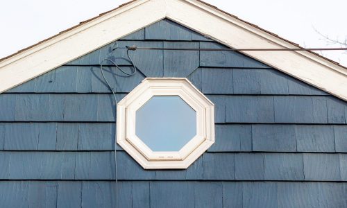 Painted Shingles & House Trim