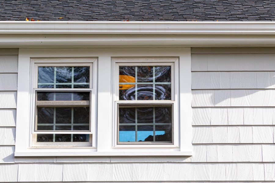 close up view of painted window trim Preview Image 1