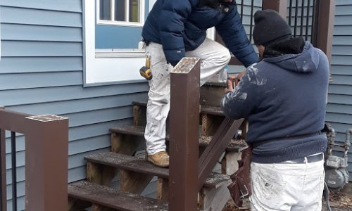 In-Progress Deck Work