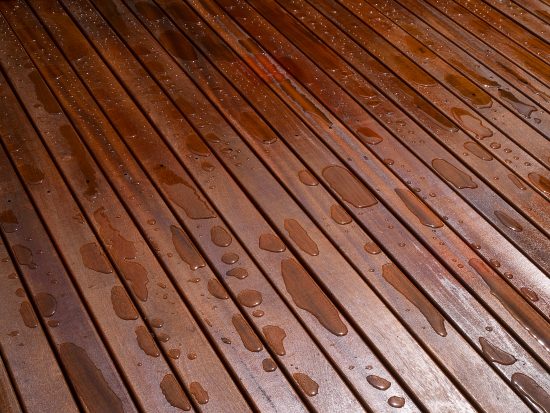 deck staining