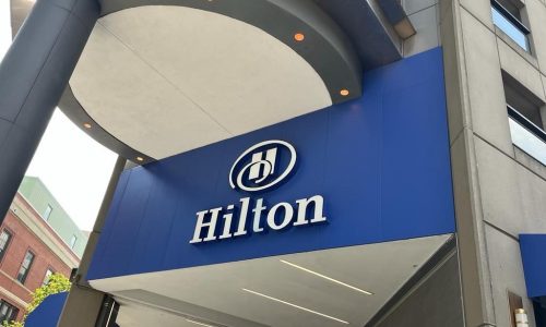 Hotel Sign Exterior Painting