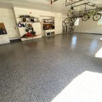 wide angle of finished garage floor by certapro