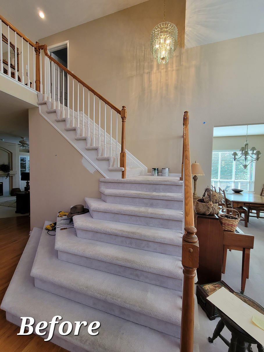 Staircase painting Boulder CO