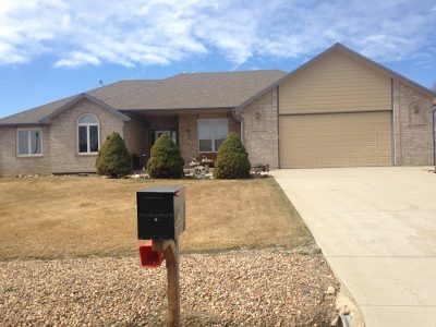 Exterior house painting by CertaPro painters in Berthoud, CO