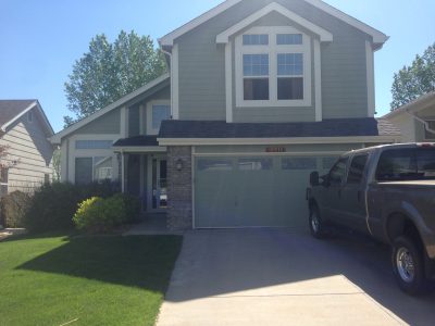 Exterior painting by CertaPro house painters in Lafayette, CO