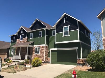 Exterior painting by CertaPro house painters in Erie, CO