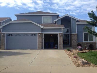 Exterior house painting by CertaPro painters in Frederick, CO