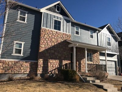 Exterior house painting by CertaPro house painters in Erie, CO