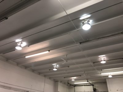 commercial ceiling deck painting projects