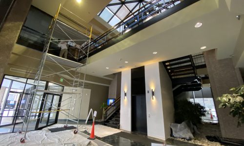Boulder Office - Interior Office Painting Services - In Progress