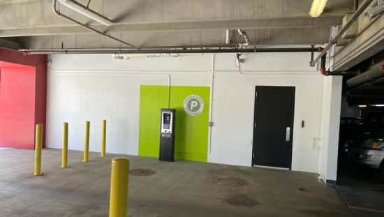 painted pay area