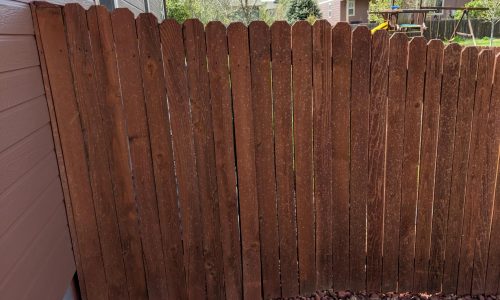 Fence Hail Damage
