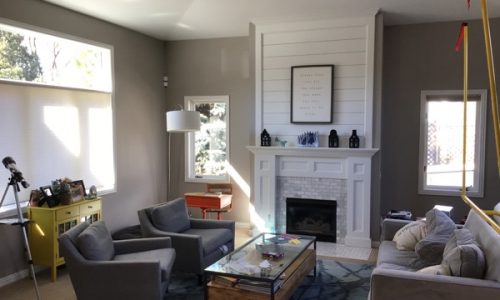 Living Room Before Painting