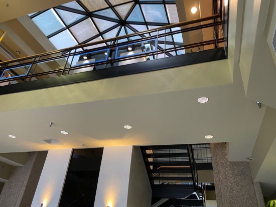 office building interior