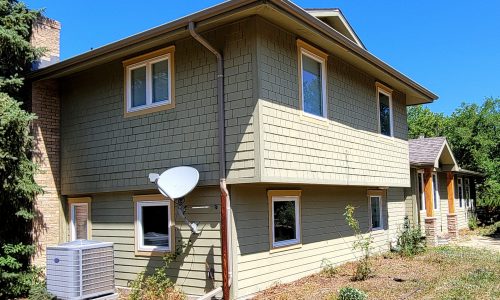 Exterior Painting in Progress