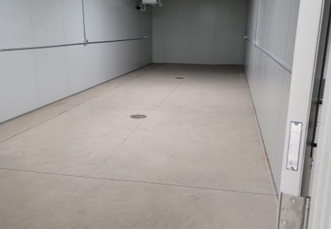 Facility 1 before flooring