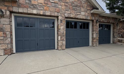 Refreshed Garage Doors