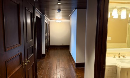 Dark Wood Ceiling Detail Preserved
