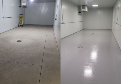 Flooring before and after