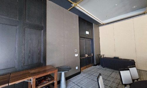 Wall Finish Showing Wear