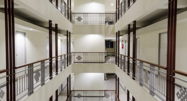 Interior with durable coating