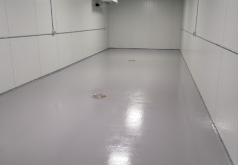 Facility 1 after flooring