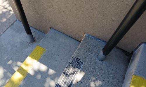 Metal Railings - Rust Removal