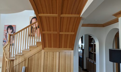 Below Stairs Before Painting