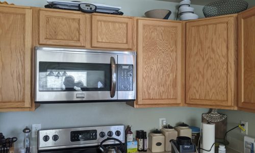 Light Wood Cabinets