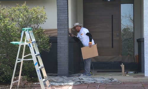 Painting the Entryway