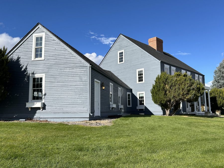 side view of house with grey painted siding Preview Image 2