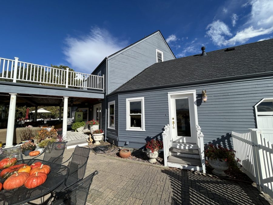 back corner of house with grey painted siding Preview Image 5