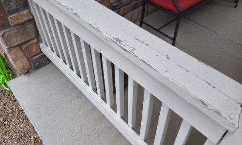 Porch Railing Damage